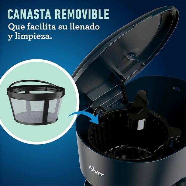 Cafetera Oster 12 Tazas Negro  Bodega Aurrera Despensa a tu Casa