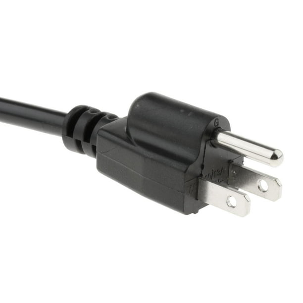Enchufe del del cable de alimentación de deformación: regleta de enchufes  planos con 2 puertos USB y salidas múltiples 3/4/5, con cable de ex -  Blanco 3 puntos Blanco 3 salidas Sunnimix