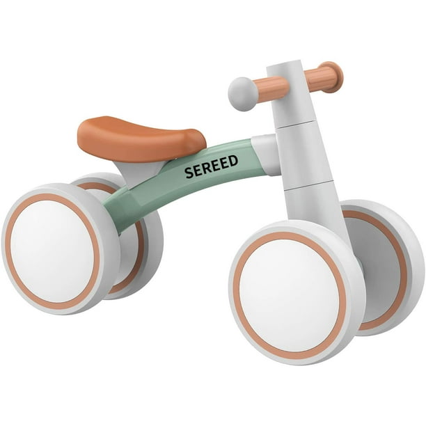  Wdmiya Bicicleta de equilibrio para bebé para niño de 1 año,  asiento ajustable y juguetes de montar para niños pequeños, regalo de primer  cumpleaños, tiburón azul : Juguetes y Juegos