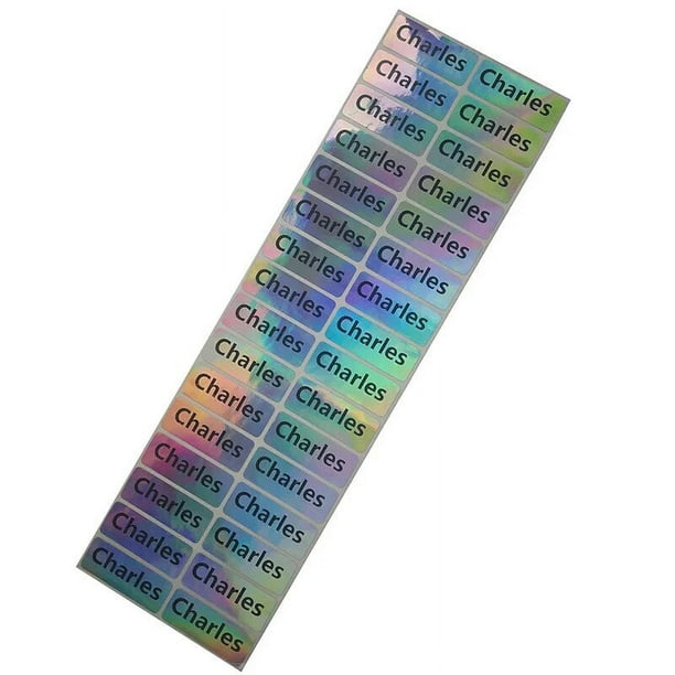 200 4 Colores Nombre Etiquetas Pegatinas Personalizadas Etiq