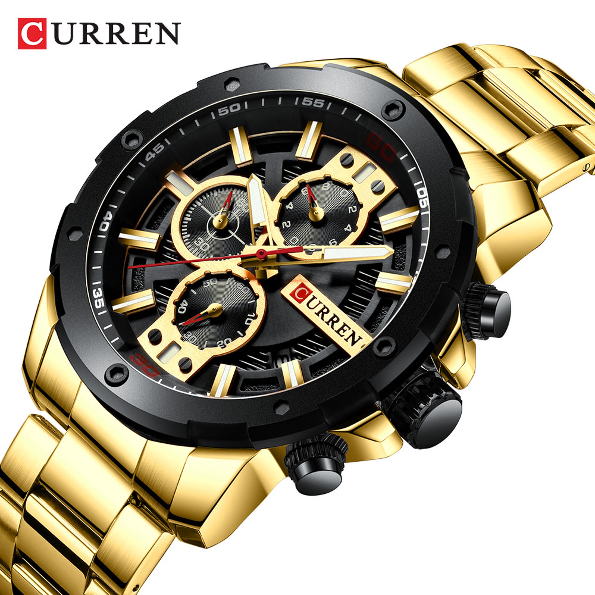 Reloj Para Caballero Hombre Elegante Casual Curren Original