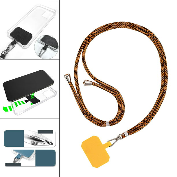  Cordón para llevar teléfono celular + soporte de cuello 2 y  protector de teléfono 2 : Productos de Oficina