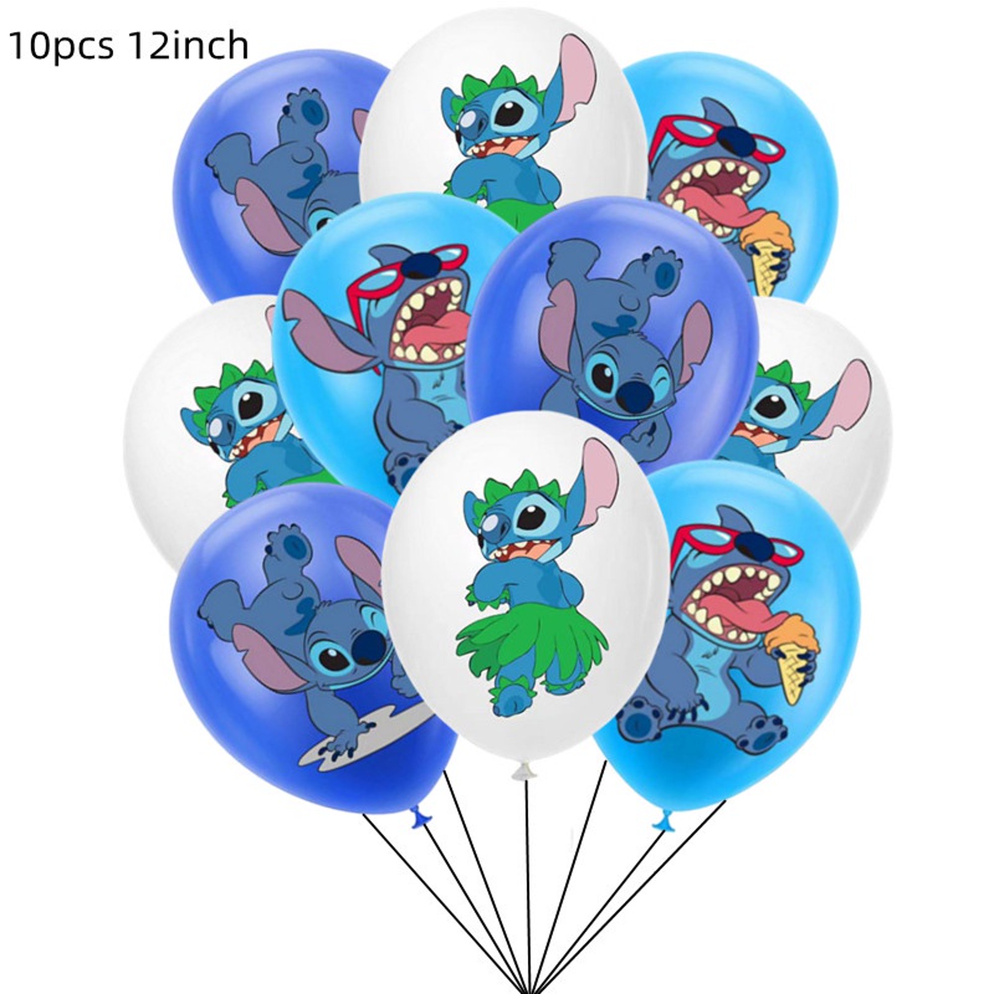 Lilo Stitch Suministros De Fiesta Desechable Vajilla Plato De Papel Globo  Bandera Mantel Para Niños De Cumpleaños Decoración Bebé Ducha Gao Jiahui  unisex