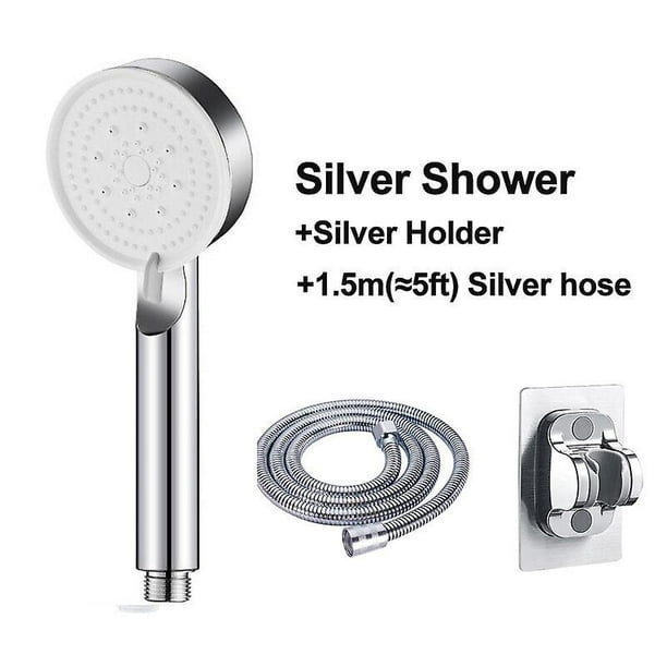 Comprar Cabezal de ducha de ahorro de agua de alta presión, 5 modos, ducha  Turbo, accesorios de baño de ducha ajustables
