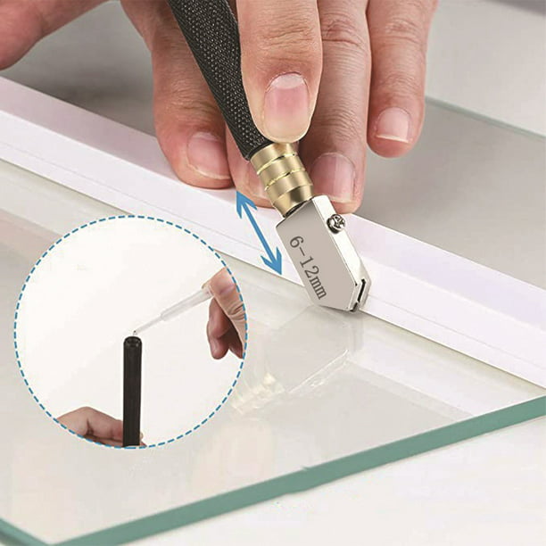 Cortador de vidrio de 2 mm a 20 mm, herramienta de corte de vidrio