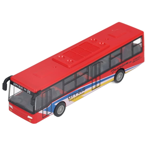 Juguete modelo de autobús juguete modelo de autobús de aleación y plástico  regalo de juguete de autobús urbano portátil para niños mayores de 3 años  ANGGREK Otros