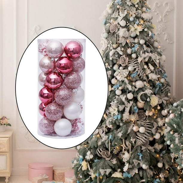 30 Uds. Bolas adornos navideños colgantes de 6cm, decoraciones para en BLESIY colgante bolas | Walmart en línea