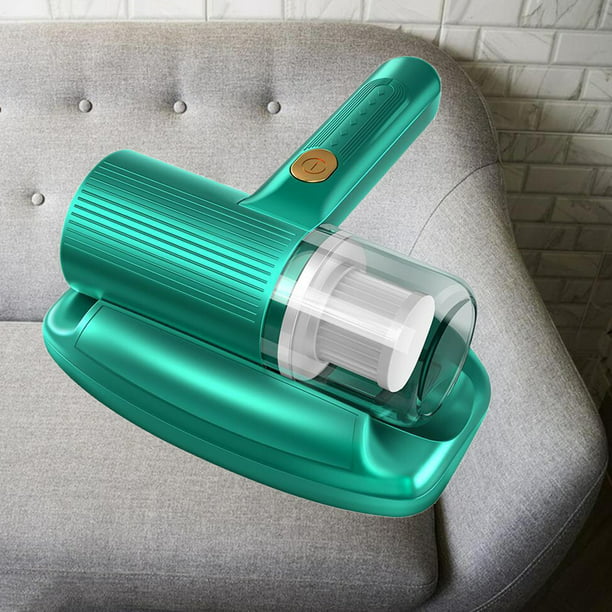 Aspiradora de colchón, aspiradora de cama UV de mano, instrumento  inalámbrico de eliminación de ácaros con potente succión de 11 KPa, limpia