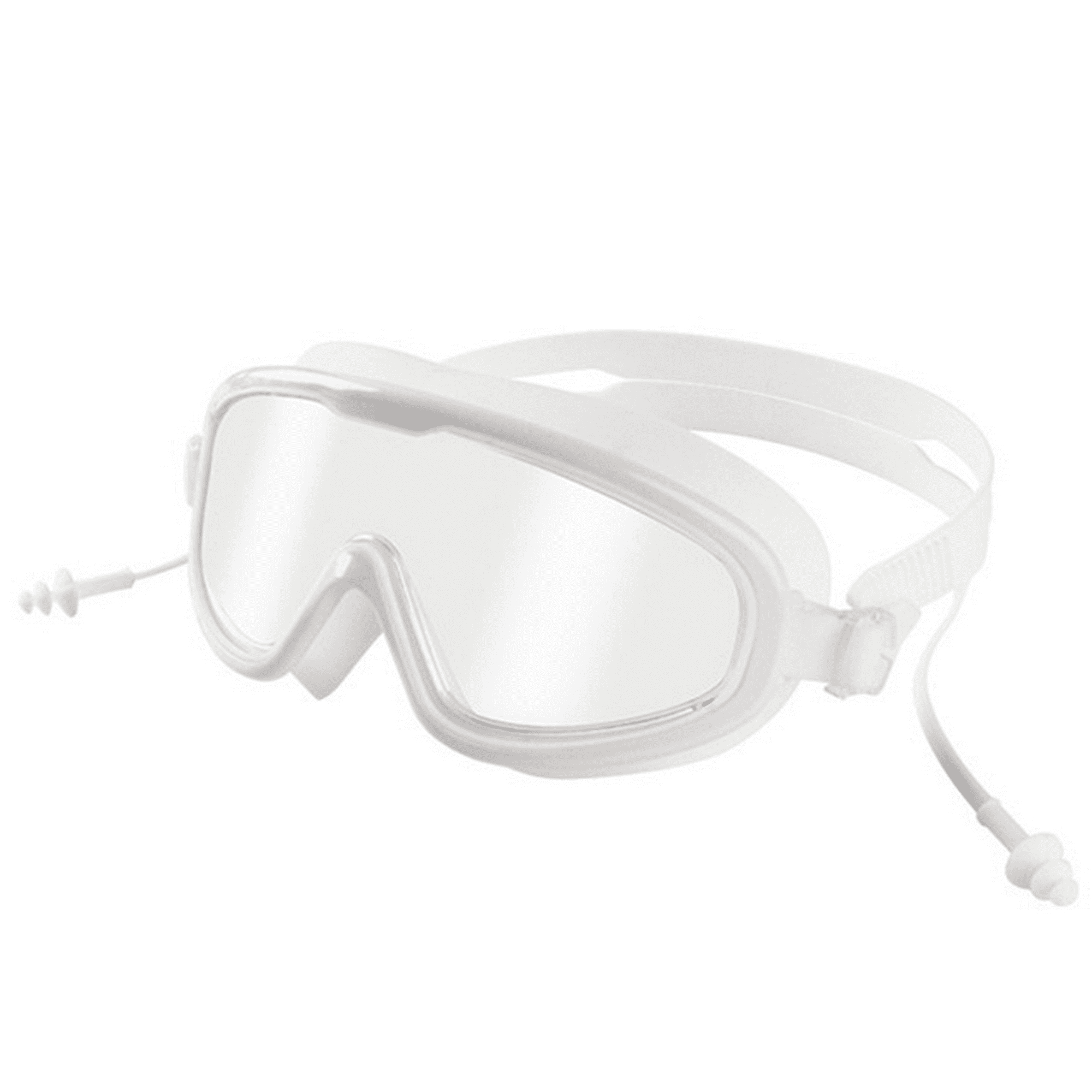Gafas de buceo antivaho con vista panorámica en HD y cubierta nasal para  adultos y jóvenes; máscara de vidrio templado para practicar esnórquel o
