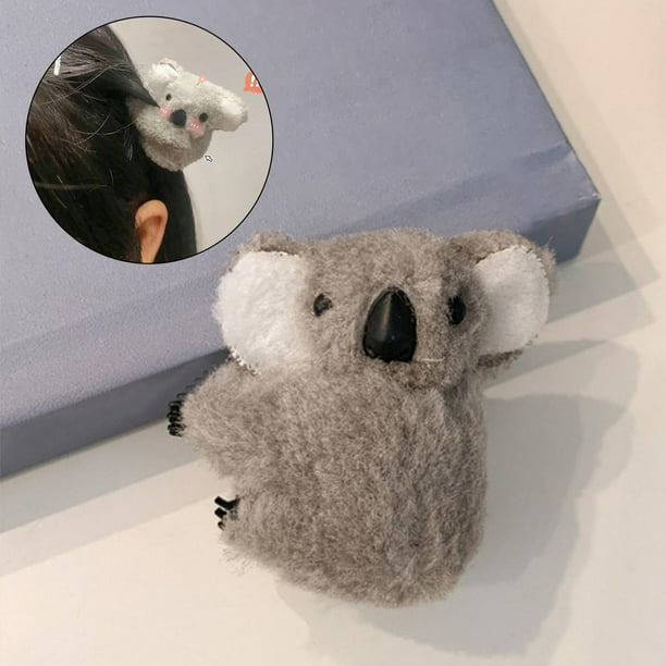  6 piezas de oso de koala de peluche lindo Koala muñeca de  juguete suave de peluche pequeño Koala de peluche pequeño para regalos de  fiesta de cumpleaños, gris, 5 pulgadas 
