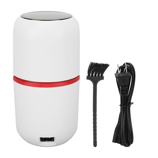 Molinillo triturador de pastillas eléctrico, pulverizador electrónico de  polvo fino pequeño de acero inoxidable para el hogar, enchufe blanco de EE.  UU., 110V