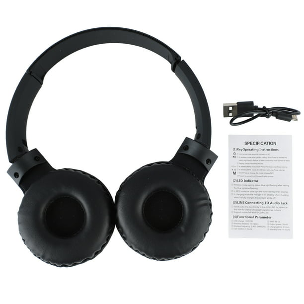Auriculares Inalambricos Usams Bluetooth Cancelación Ruido - Color Variante  Negro — Atrix