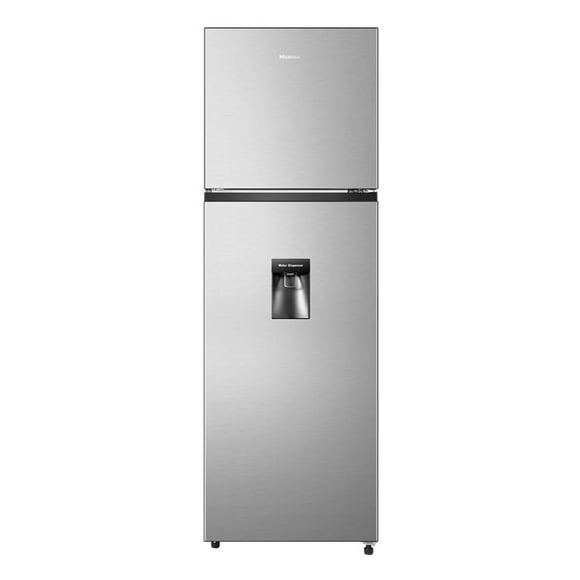 refrigerador top mount hisense 9 pies cúbicos tecnología no frost rt90n6wkx2