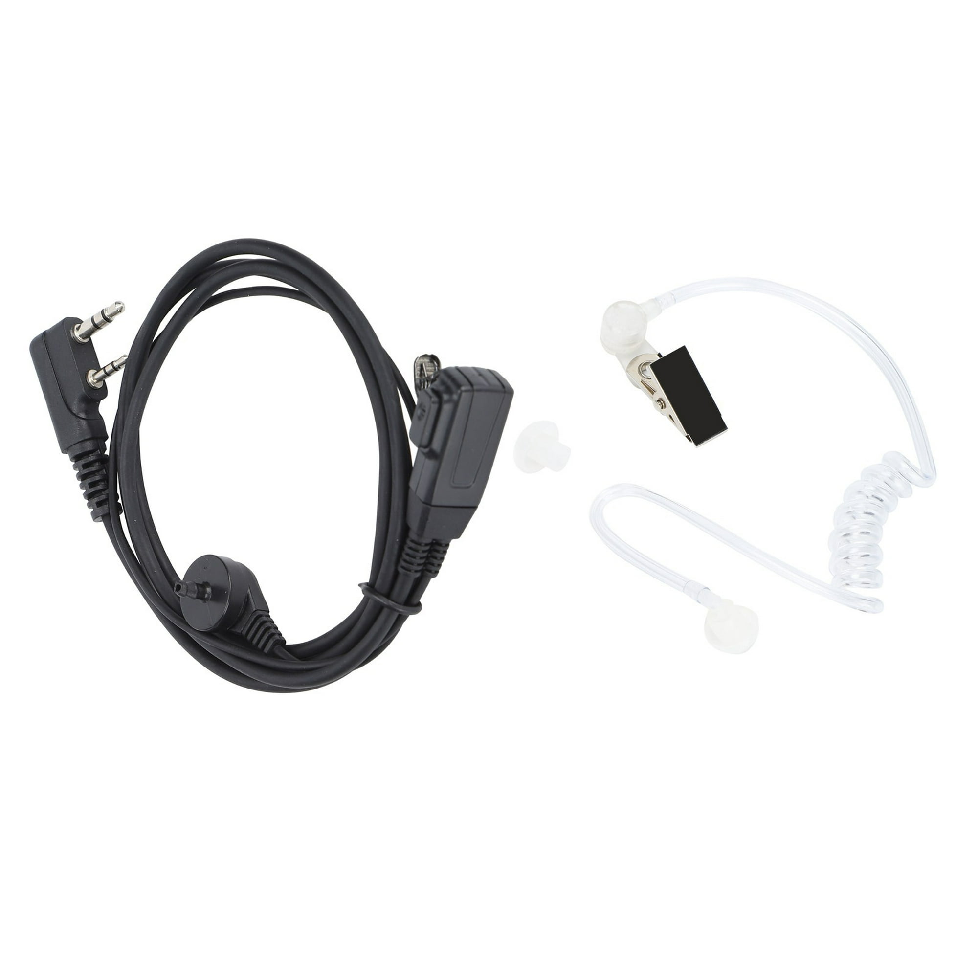 Auriculares De Intercomunicación Para Walkie Talkie Accesorios De Walkie  Talkie P09-PK01 Walkie Talkie Intercom Auriculares Walkie Talkie Auriculares  Compatible Con Kenwood/ ANGGREK Walkie Talkie Headset