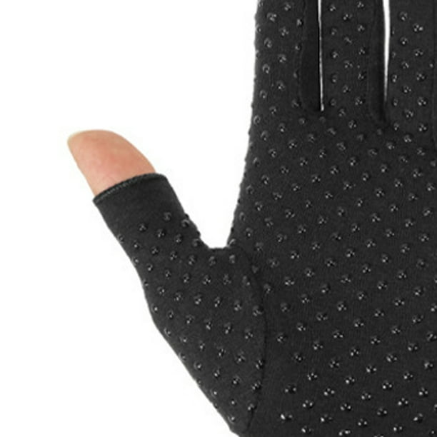 Guantes de ciclismo de medio dedo alivian el dolor de manos los guantes de  artritis de presión uniforme promueven la circulación sanguínea para  hombres para el cuidado diario ANGGREK Otros
