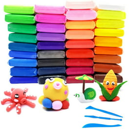 Kit de Arcilla Seca al Aire de 36 Colores para Niños, Arcilla de Modelado  Mágico Arcilla U Cutedeer Cutedeer