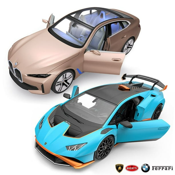 Coche teledirigido Lamborghini Dodge BMW, modelo de coche teledirigido a  escala 1:14, controlado por Radio, juguetes automáticos para exteriores  para niños y adultos Rastar, nuevo Fivean unisex