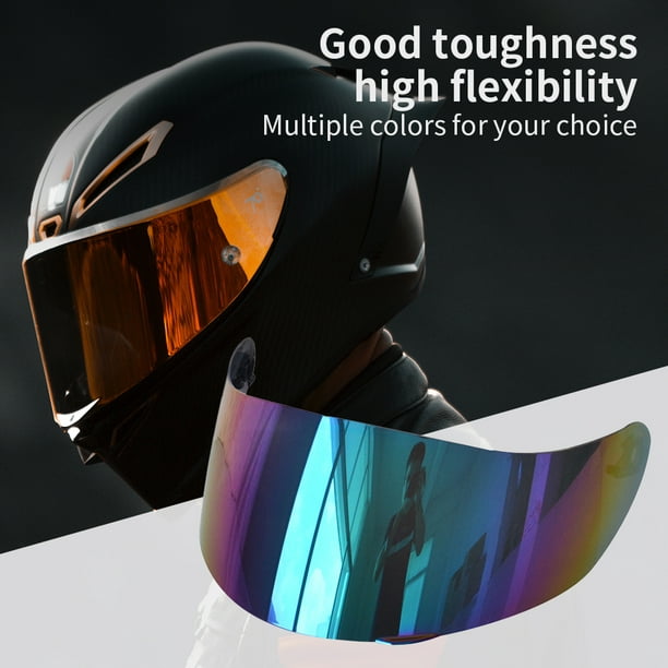 Visera para casco de motocicleta Gafas de casco antivaho con lente de  protección facial completa par Ndcxsfigh