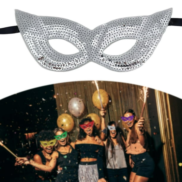 Las mejores ofertas en Disfraz de fiesta de Lentejuelas máscaras y antifaces