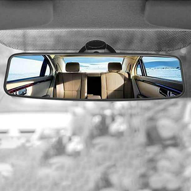 Espejo retrovisor duradero antideslumbrante espejo retrovisor ajustable  para coche accesorios interiores espejo de instructor de conducción  200x60mm