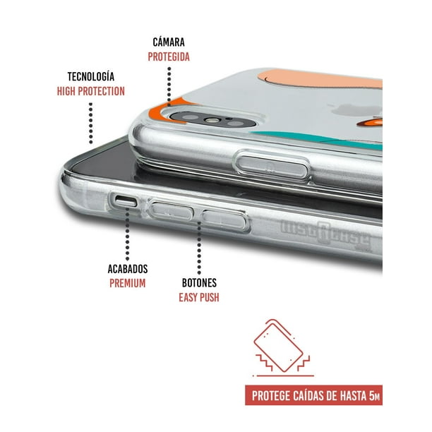 Funda Ultra Impacto Para iPhone XS Max, Uso Rudo, InstaCase Protector para iPhone  XS Max ultra impacto, Case anticaídas