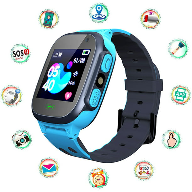 Spotter Kids/Seniors Smartwatch con rastreador GPS para niños/Seniors  Tarjeta SIM prepaga Blanca para IP67 Smartwatch Resistente al Agua para  niños/Seniors : : Moda