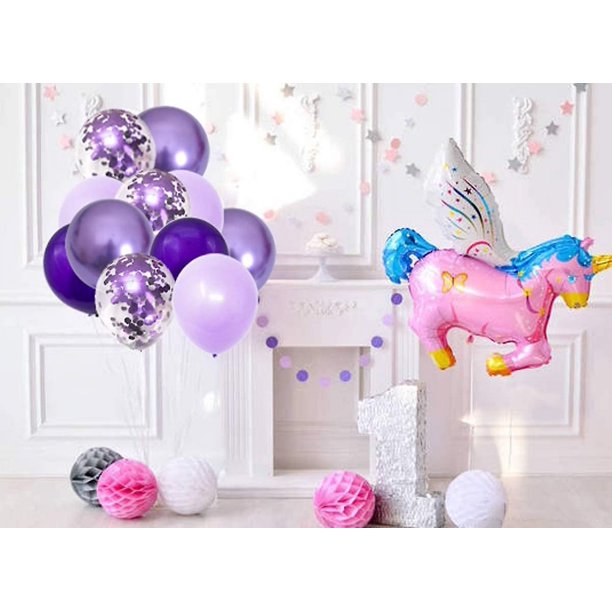 Globos tonos rosas - 5 uds