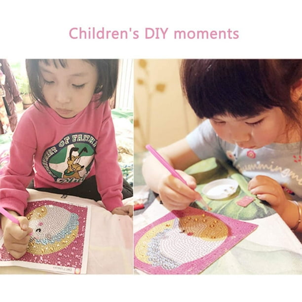 DIY Kids Diamond Painting by Number Kits Kits de artes y manualidades para  niños Sailing Electrónica
