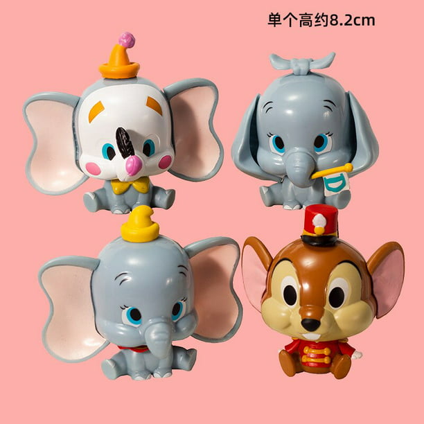  Disney-DGreeting Elefante Dibujos animados Anime Figuras de acción Juguetes para niños, Modelo de pa zhangmengya LED