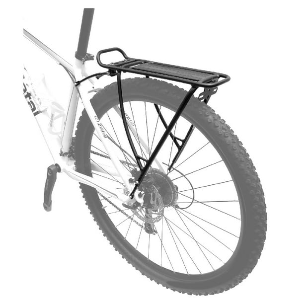 Portabultos bicicleta trasero plegable negro 26 o 28″