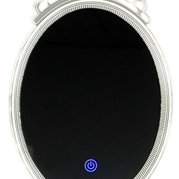Espejo de maquillaje desmontable con luces Sensor táctil USB Espejo  cosmético brillos Espejo de tocador de escritorio para tocador , Rosado  Salvador espejo para maquillarse