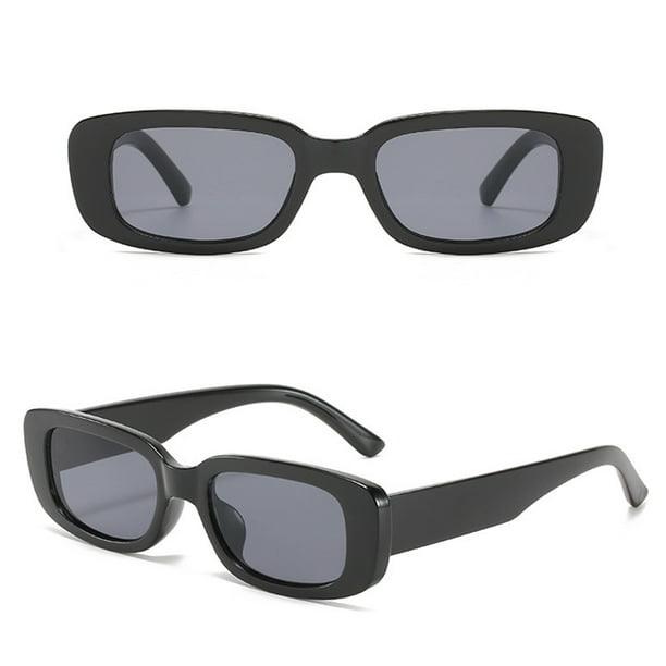Gafas de sol cuadradas negras vintage Marca de lujo Gafas de sol pequeñas  Gradiente femenino-Gafas de sol-AliExpress