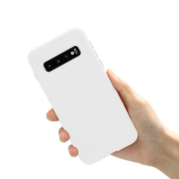 Para Samsung Galaxy S10 S10 Plus S10 e Funda Suave Silicona líquida A  prueba de golpes Suave