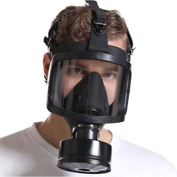 Mad Max-Máscara de media cara con tubo para adultos, accesorio de