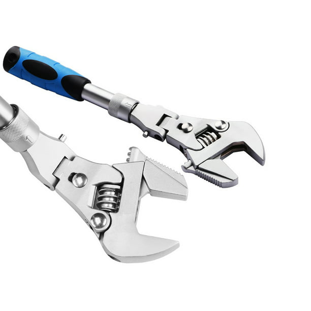 Llave ajustable retráctil multifuncional TFixol, llave de carraca práctica  para mantenimiento del hogar TFixol Llave inglesa