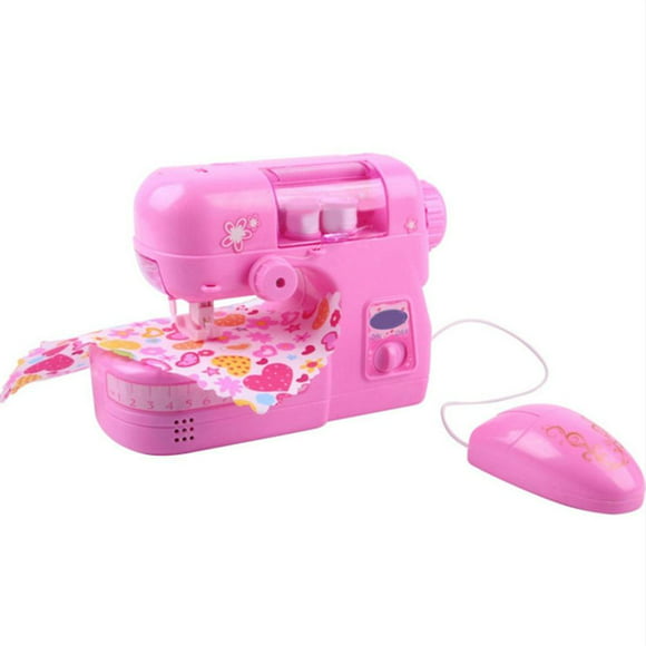 máquina de coser para niños máquina de coser eléctrica pequeña para niños juego de juguetes para el hogar