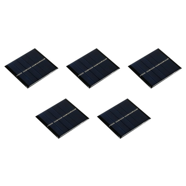 Pequeños paneles solares, mini panel solar 5V panel solar mini célula solar  construcción robusta Jadeshay A