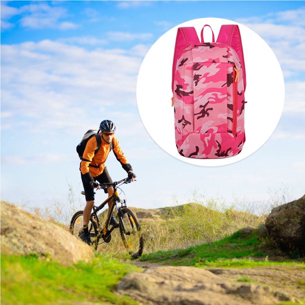 Mochila pequeña impermeable para deportes al aire libre bolsa de viaje  Ehuebsd para senderismo correr ciclismo hombre y mujer 10L