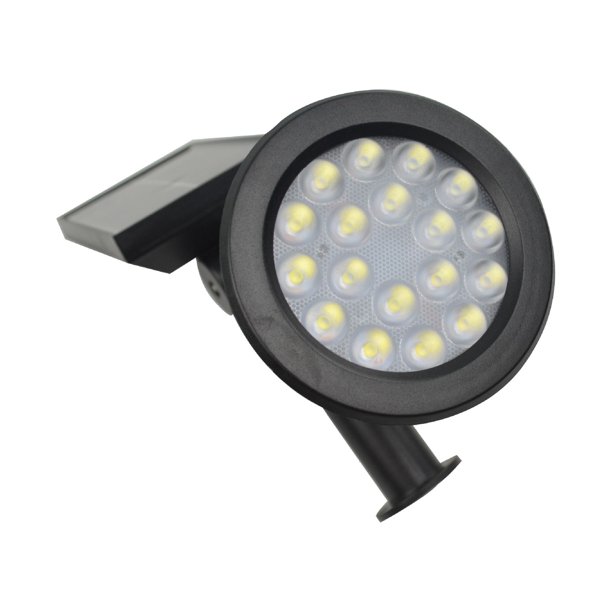 LEREKAM Focos solares para exteriores, 40 luces LED solares para paisaje,  impermeables, luces solares de jardín con encendido/apagado automático