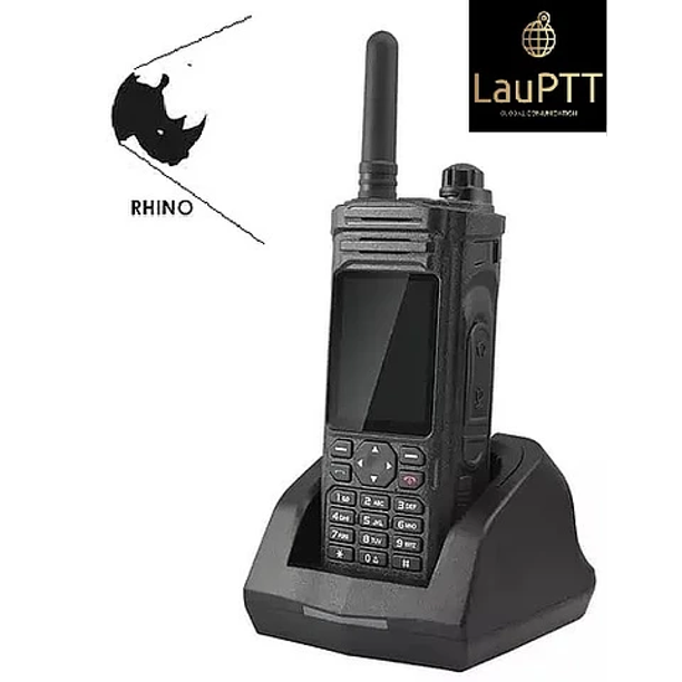 Radio Rhino Bluetoot + Plataforma de Monitoreo LauPTT LAUPTT Radio