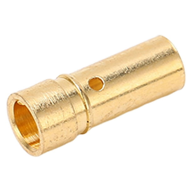 30.4070-01 ACV - Conector: banana 4mm, dorado; enchufe; para conducto;  30.4701