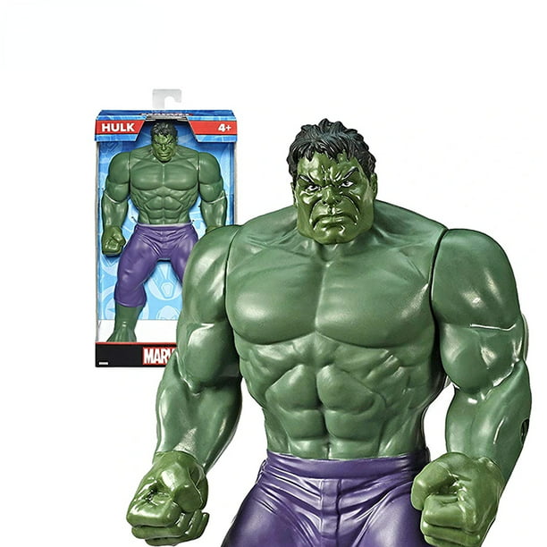  Marvel Hulk Toy - Figura de acción coleccionable de superhéroe  a escala de 9.5 pulgadas, juguetes para niños a partir de 4 años : Juguetes  y Juegos