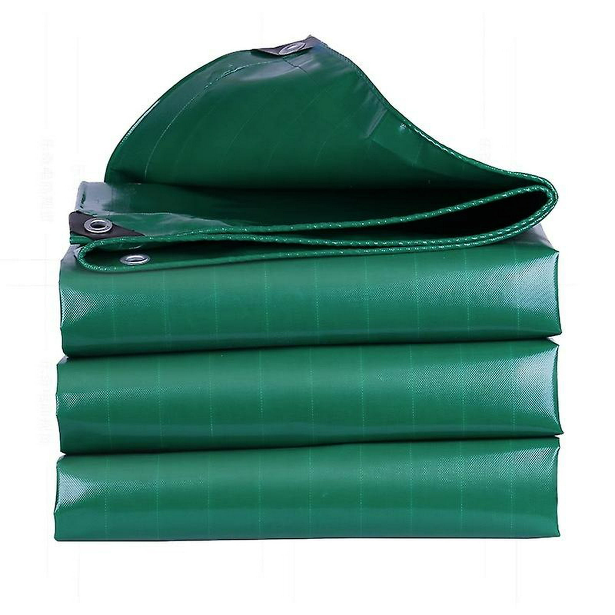  Lona impermeable, lonas, cubierta de lona multiusos, lona de  PVC verde resistente, múltiples tamaños, para acampar al aire libre,  cubierta de muebles de suelo, impermeable (color: verde; tamaño: 9.8 x 13.1  ft) 
