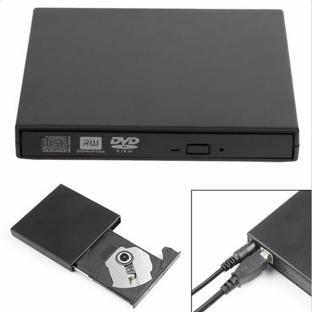 AVEDISTANTE Grabadora CD/DVD Lector de CD Externa Portátil con USB 3.0