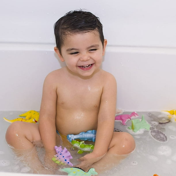 Juguetes de baño para bebés sin moho para niños de 1 año, juguetes de  bañera
