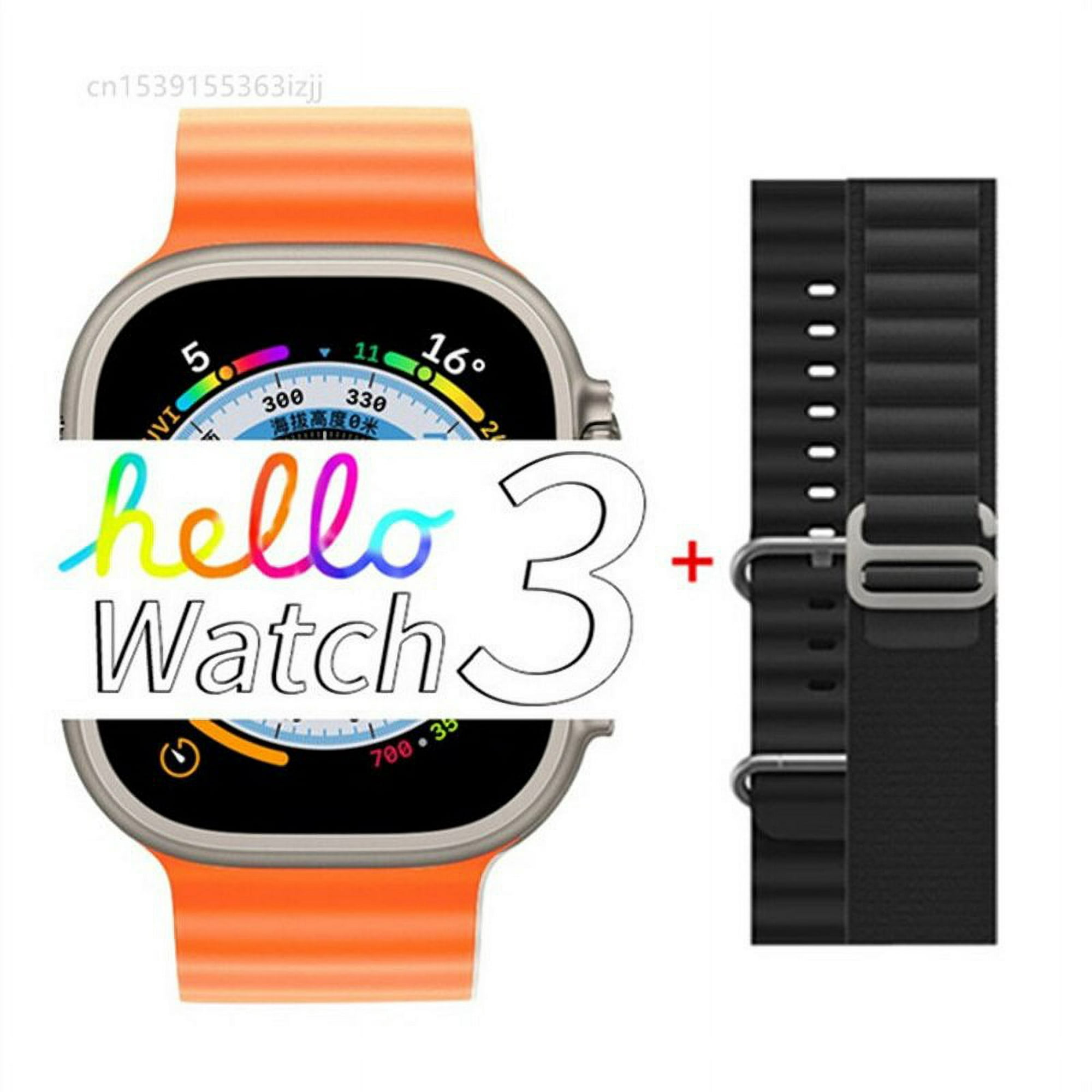 Smartwatch Hello Watch 3 NFC Deportivo Brujula 2 - CiberModa