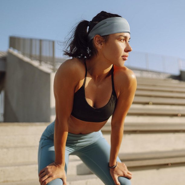 Diadema deportiva para hombre, diadema de entrenamiento que absorbe la  humedad, correr, ciclismo, fútbol, ​​yoga, diademas para hombres y mujeres  (negro) Rojo Verde