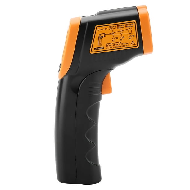 SMART SENSOR AR320 Pantalla LCD sin Contacto TermóMetro Infrarrojo Digital  Pistola de Temperatura -32 ℃ ~ 380 ℃ (-25.6 ℉ ~ 716 ℉) para Horno de  Piscina para Refrigerador de Carne EOTVIA No