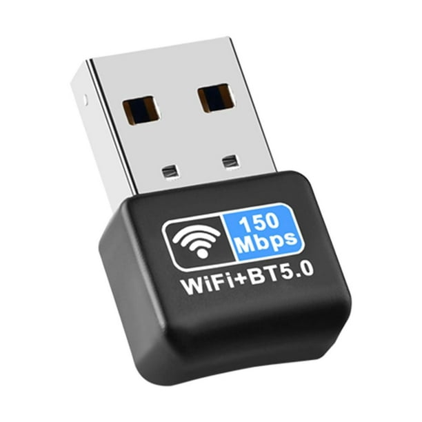 Tarjeta de red inalámbrica de 150 Mbps, controlador gratuito, Mini adaptador  WiFi USB para PC de escritorio Wdftyju