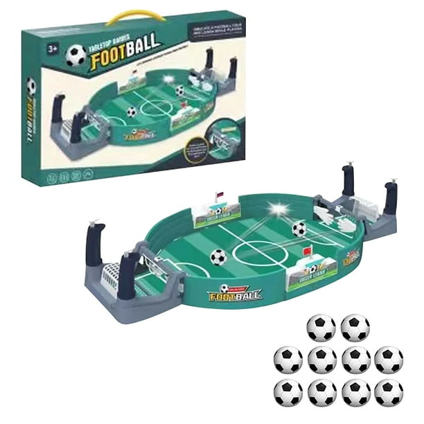 Juguete Mini futbolín con 2/4/6/10 balones de fútbol, juego de